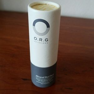 Org mineral face peel